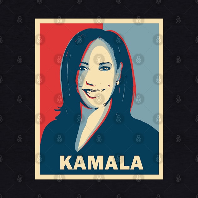 Kamala Harris Pop art by valentinahramov